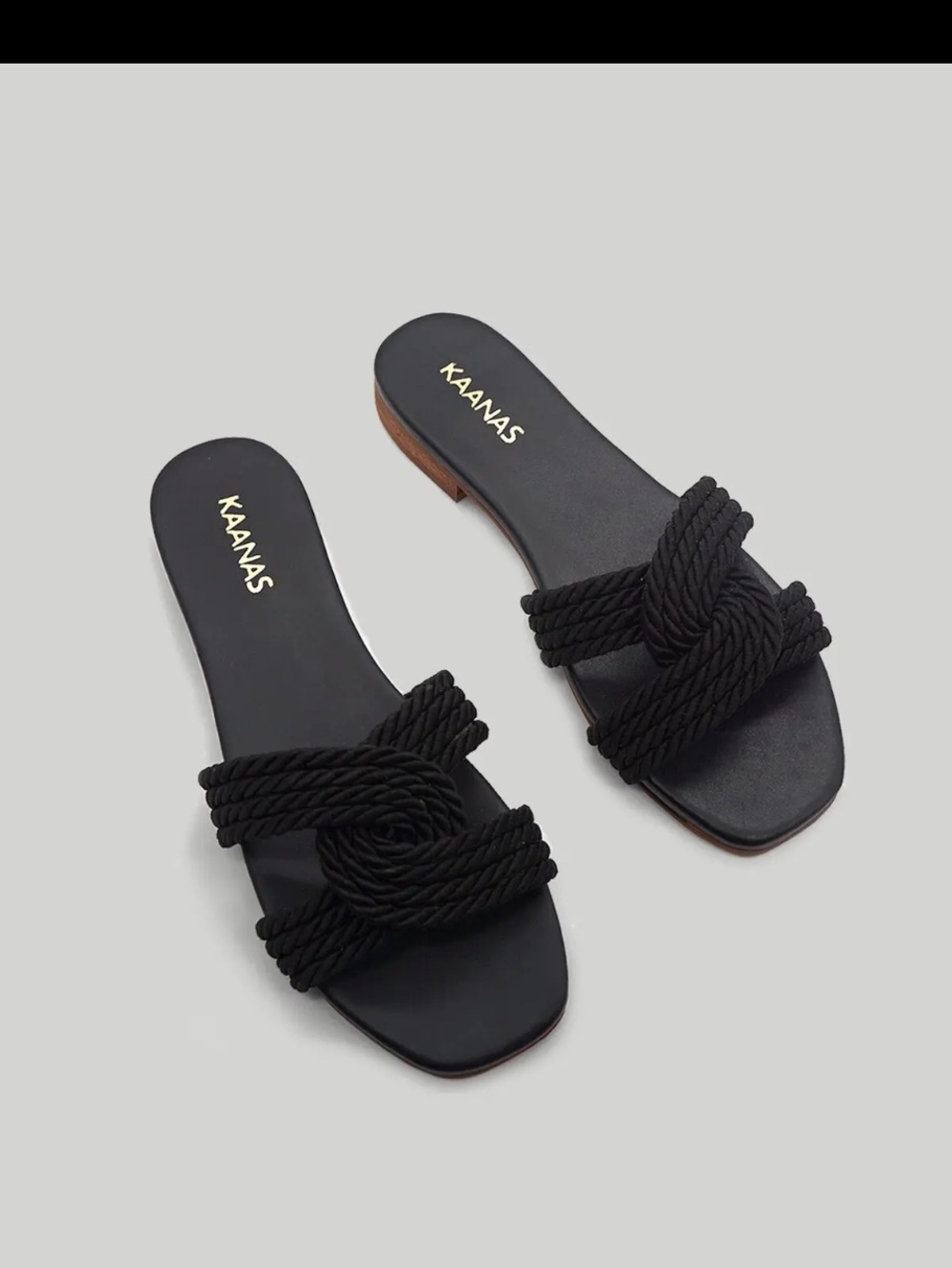 Kaanas Olas Corded Infinity Sandal